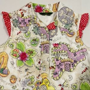 Oilily Girls Sun Dress Size 140